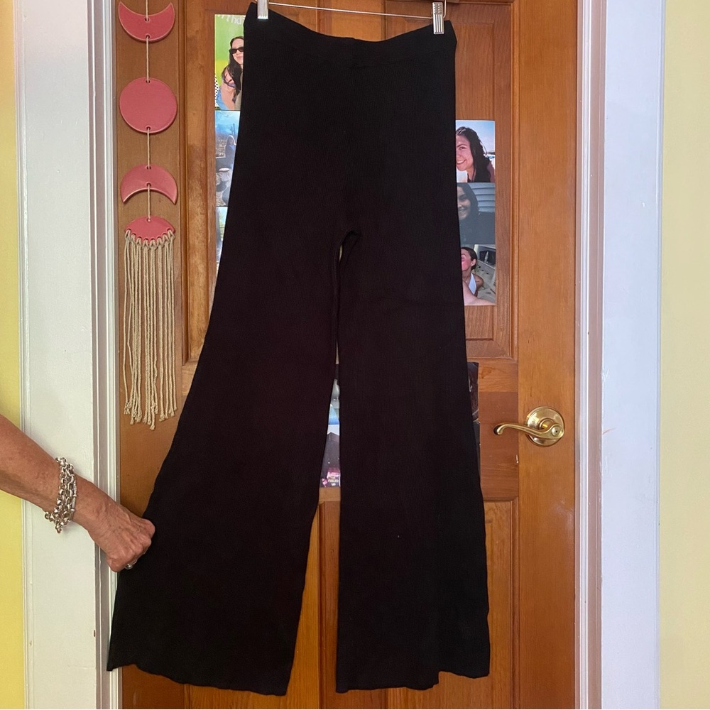 House of Harlow 1960 Black Wide-Leg Pants